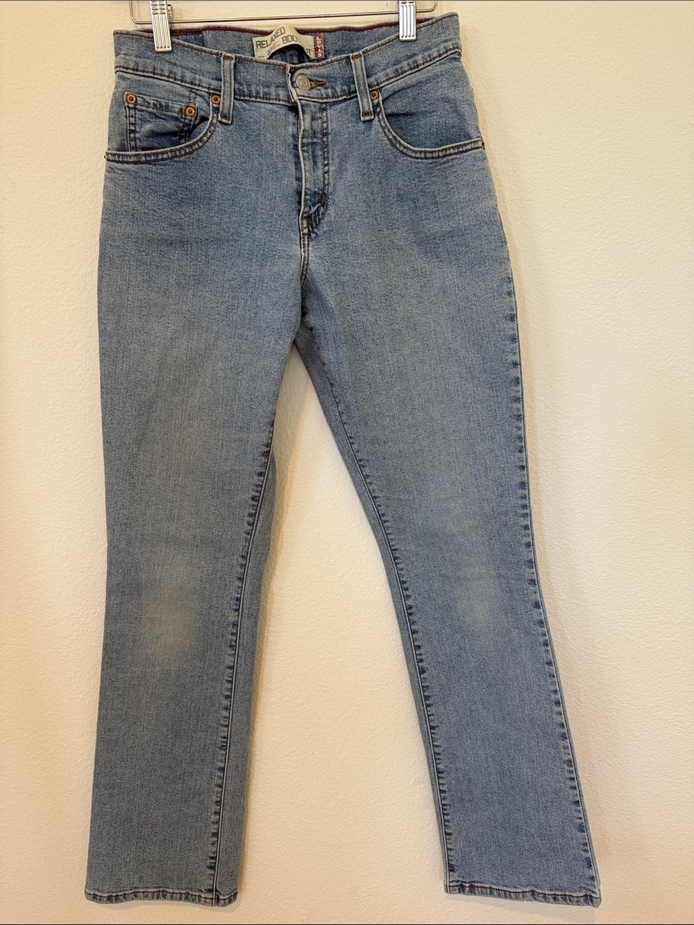 Levi's Light Blue Straight Leg Bootcut Jeans - Women's